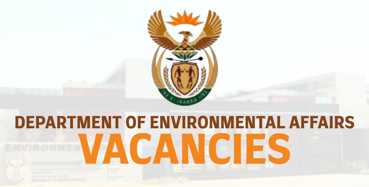 Department Of Environmental Affairs Vacancies