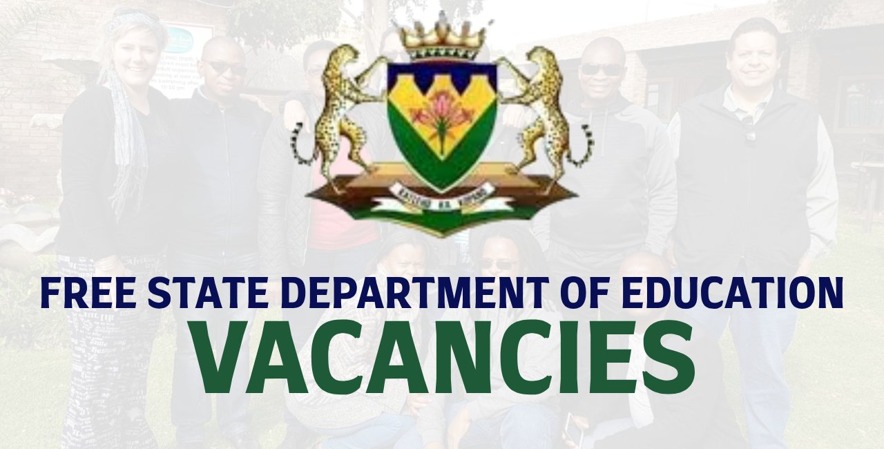Free State Department Of Education Vacancies