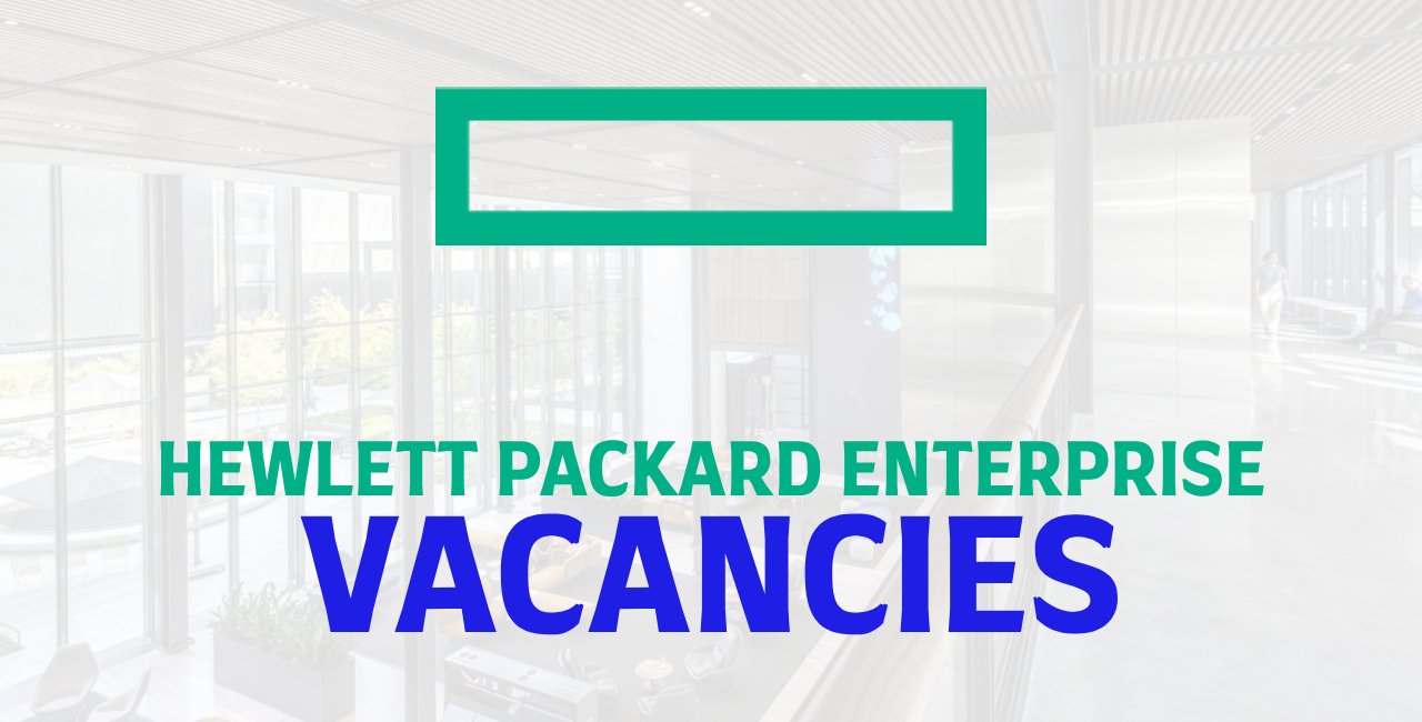 HPE Vacancies